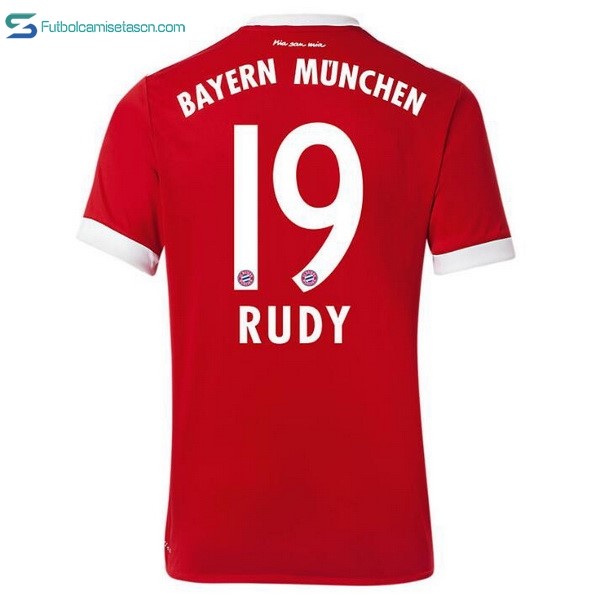 Camiseta Bayern Munich 1ª Rudy 2017/18
